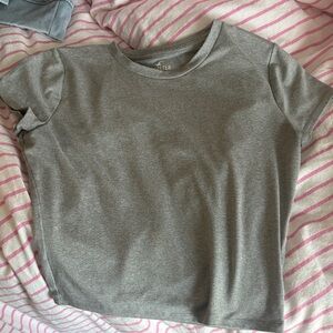 Hollister Gray Baby Tee